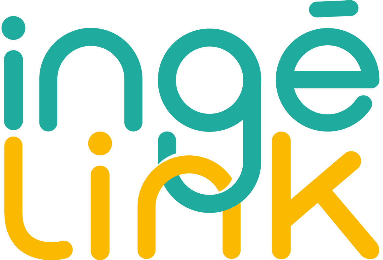 Logo Ingelink vert et jaune